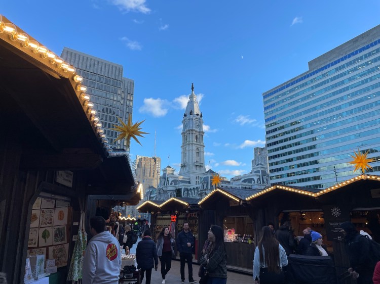 This is the place park christmas village